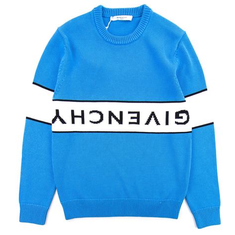 givenchy blue and white sweater|givenchy sweater cheap.